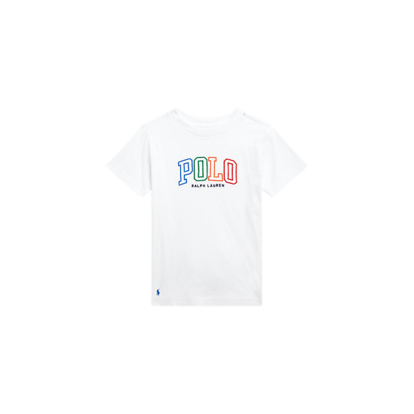 Boy 2-4 years T-shirt with colored logo