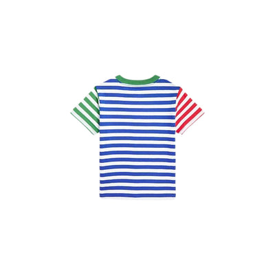 Horizontal striped T-shirt for boys 2-4 years