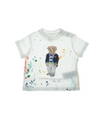 T-shirt Bambina 2-4 anni con stampa Polo Bear