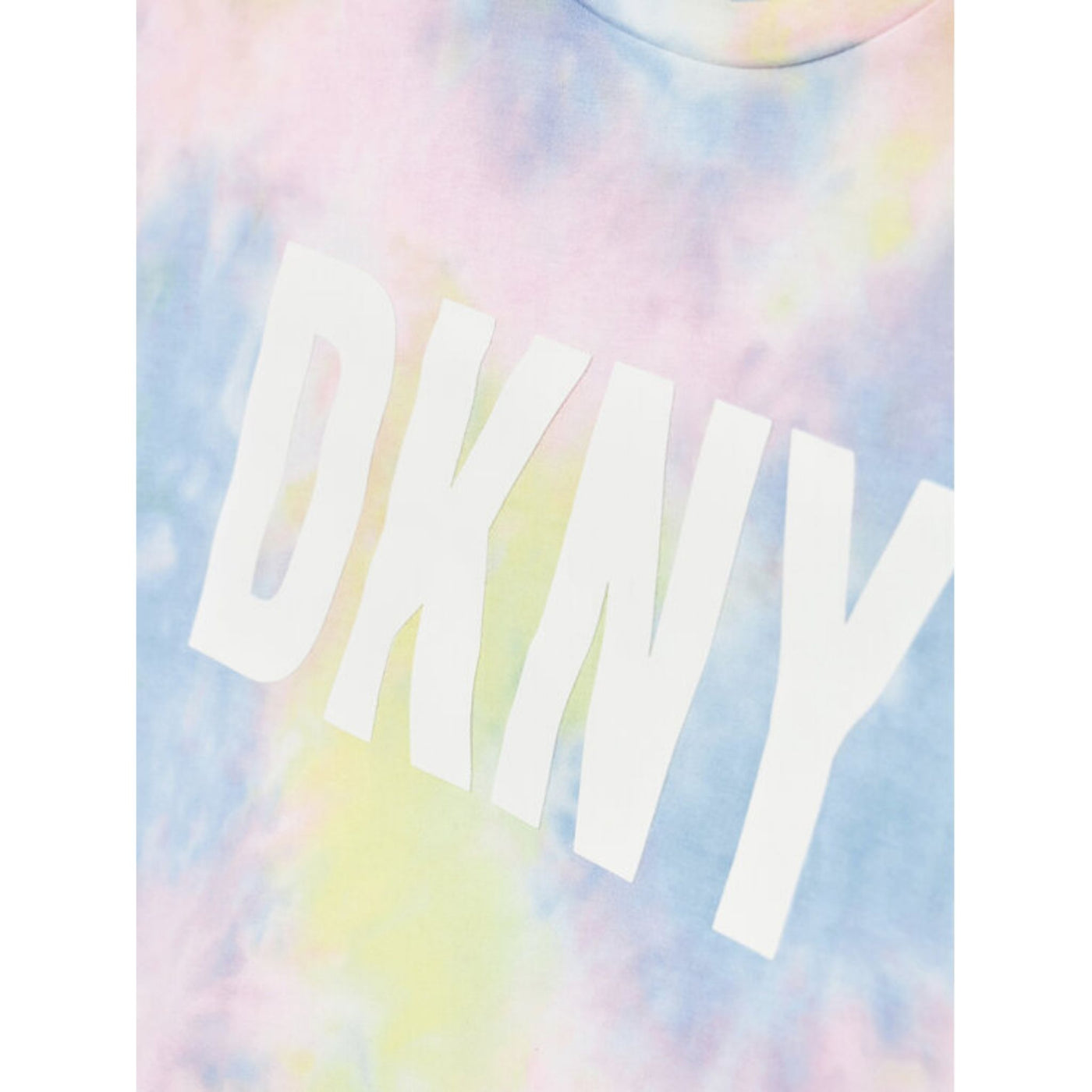 T-shirt bambina DKNY dettaglio logo