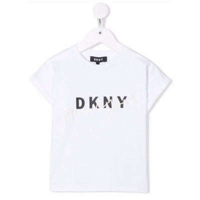 T-shirt bambina DKNY vista frontale