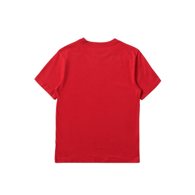 T-shirt bambino rossa Polo Ralph Lauren vista retro