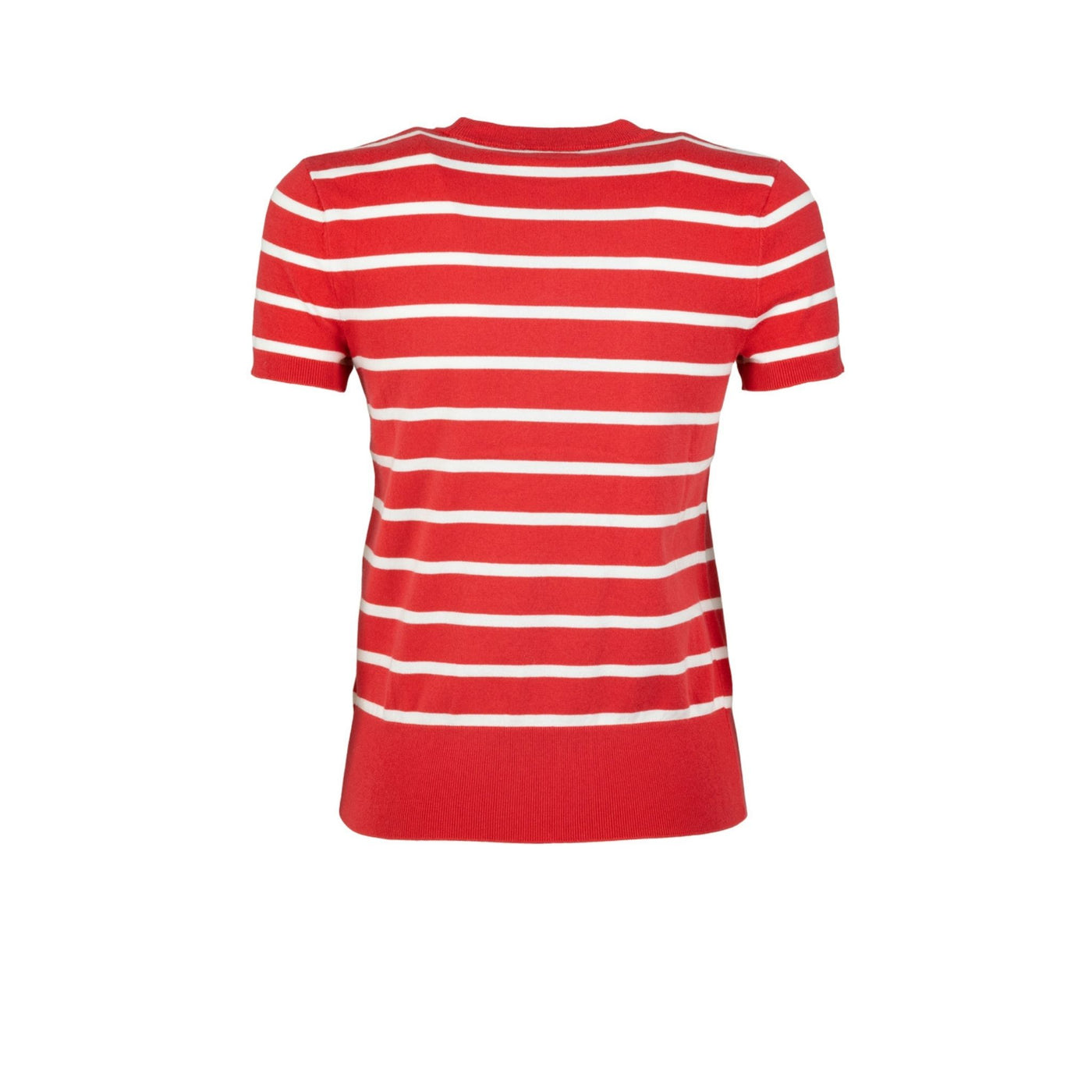 T-shirt donna rossa Polo Ralph Lauren vista retro