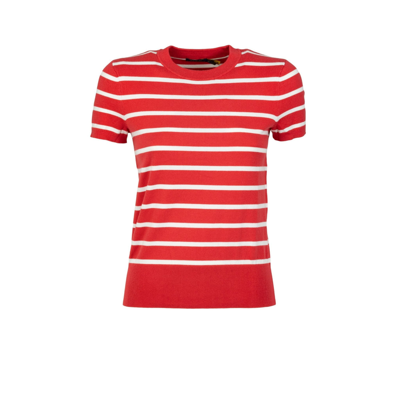 T-shirt donna rossa Polo Ralph Lauren vista frontale