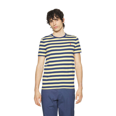 T-shirt uomo multicolor Polo Ralph Lauren su modello vista frontale