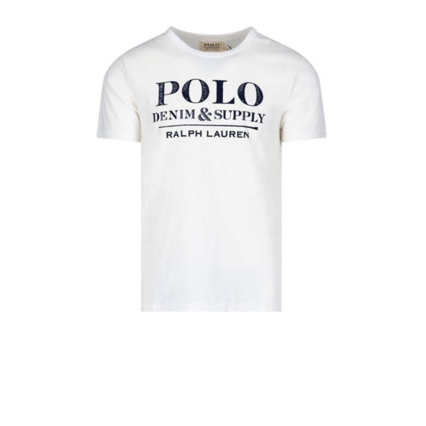 T-shirt uomo bianca Polo Ralph Lauren vista frontale