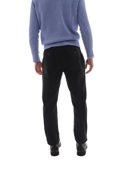 Wide ribbed men's trousers