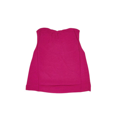 Girl's top with boat neckline