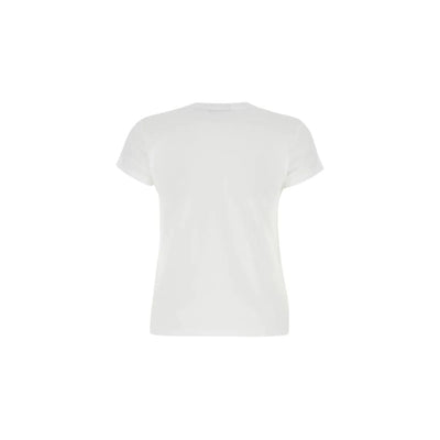 Women's round-neck solid color T-shirt