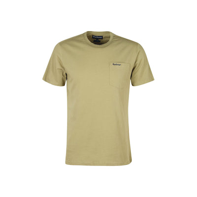 Men's solid color cotton T-shirt