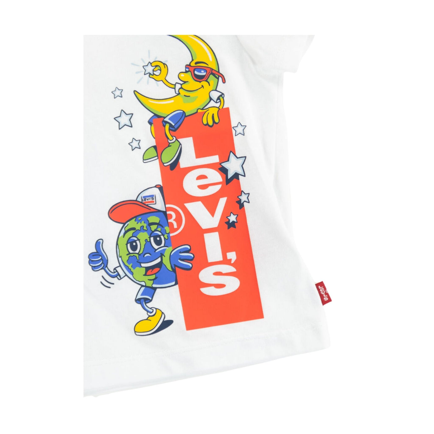 T-shirt Neonato con stampa e scritta Levi's