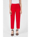 Fitted women's trousers in stretch fabric