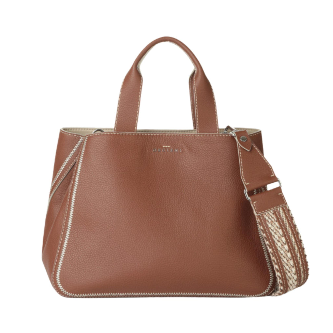 borsa donna orciani in pelle martellata a mano