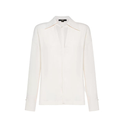 camicia donna seventy elegante raffinata bianca