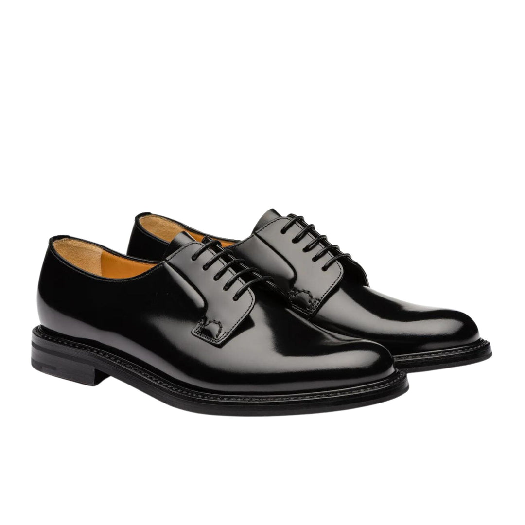 Donna Churchs Scarpe Eleganti Uomo Church Cotone Cerato Lacci