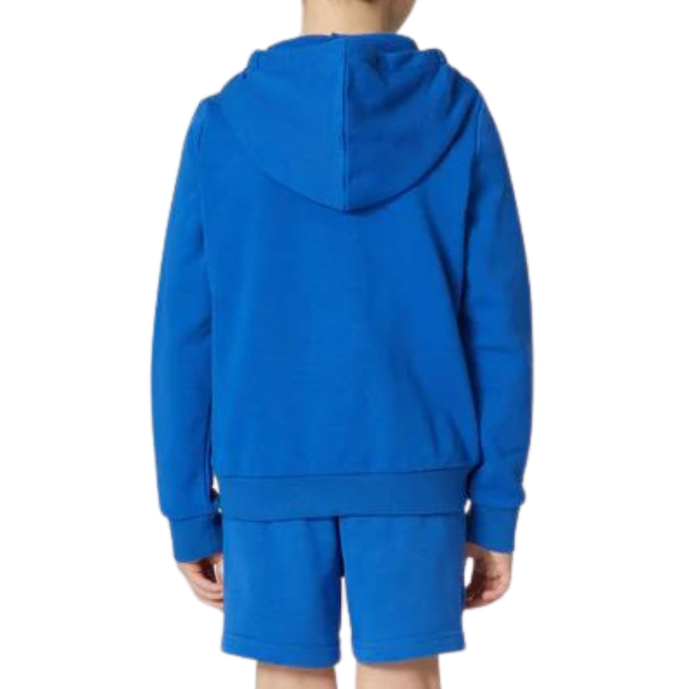 Child sweatshirt with buttoned pockets