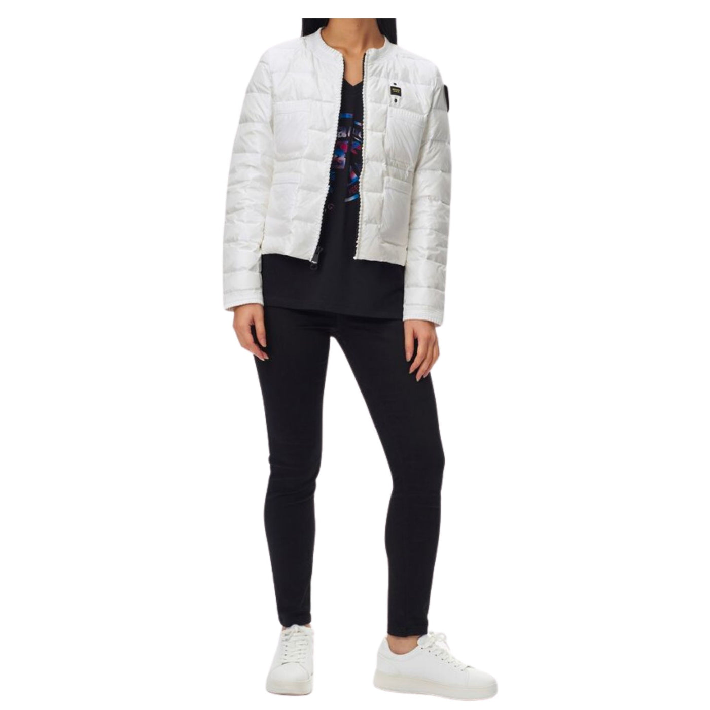 Women's down quilted jacket