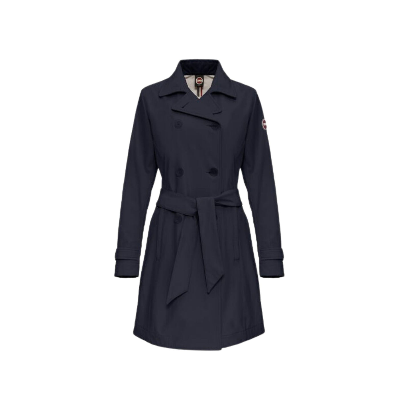 Cappotto Donna doppiopetto con cintura