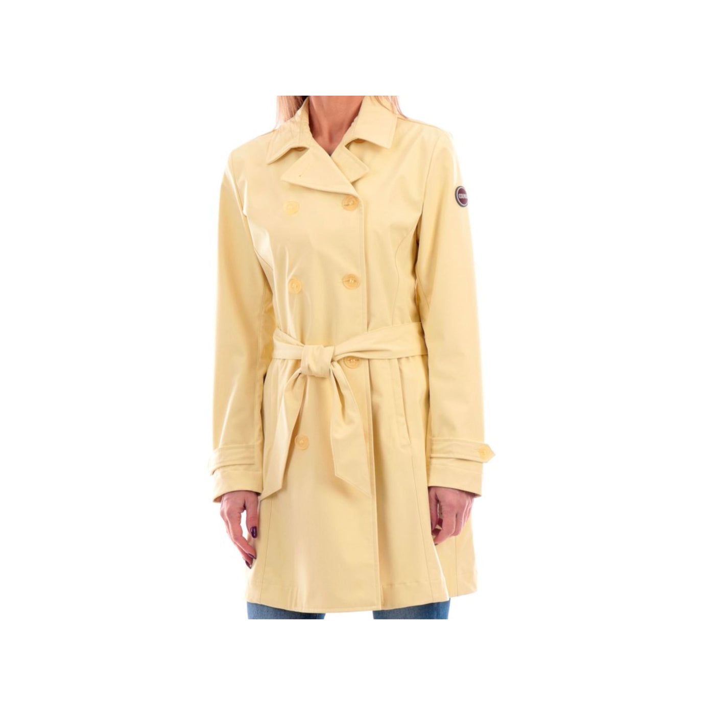 Cappotto Donna doppiopetto con cintura
