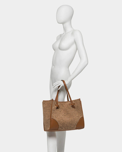 Borsa Donna effetto bouclé
