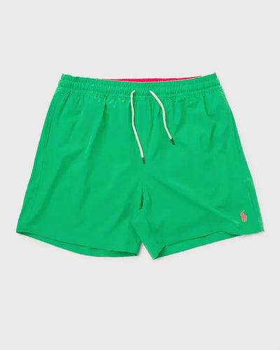 Costume Uomo in nylon con logo ricamato a contrasto