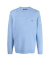 Men's sweater with ribbed hem