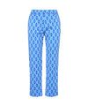 Women's trousers with jacquard pattern