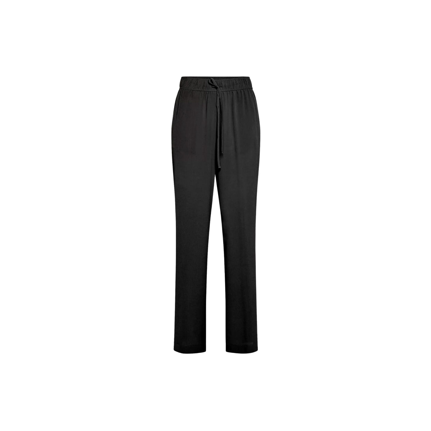 Women's jogging trousers with drawstring