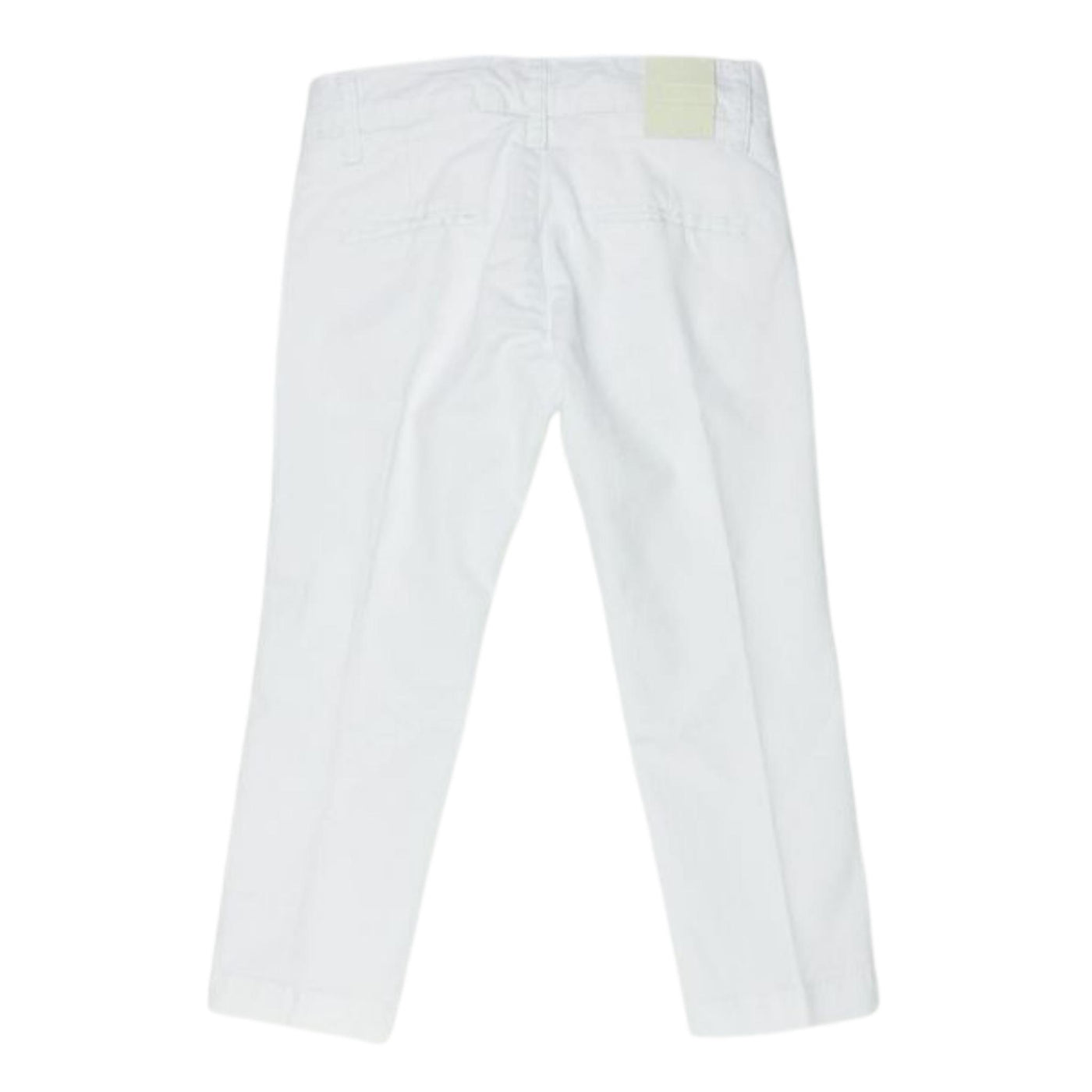 pantaloni-bambino-jeckerson-tinta-unita-pinces-bianco retro