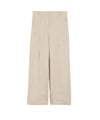 Women's trousers with welt pockets on the back