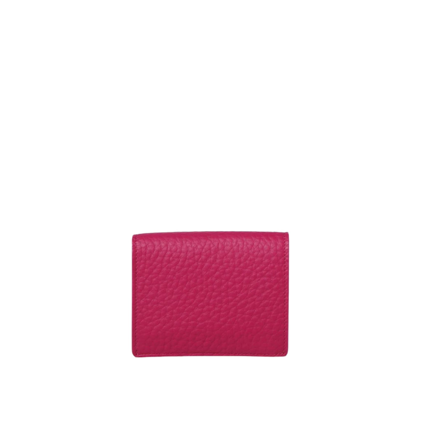 portafogli orciani pelle martellata color magenta retro