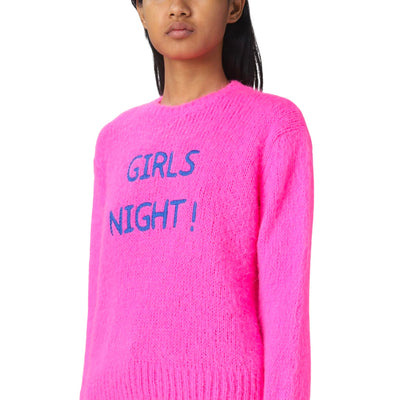 Women's sweater in Mohair blend