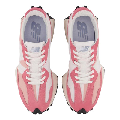 sneakers donna new balance suola alta e dentellata rosa dall'alto