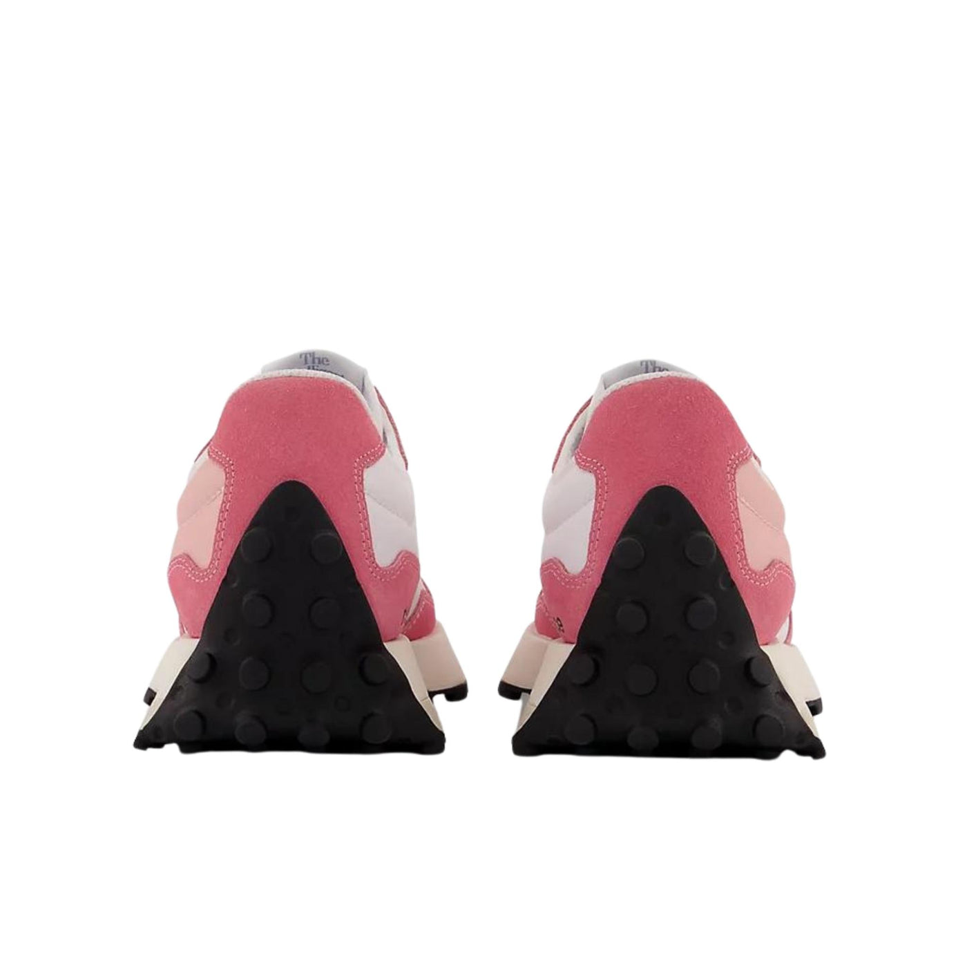 sneakers donna new balance suola alta e dentellata rosa retro