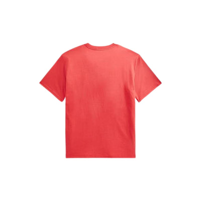 t-shirt bambino ralph lauren logo tie dye rosso retro