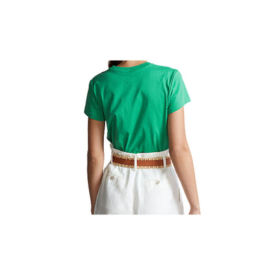 T-shirt Donna con logo ricamato