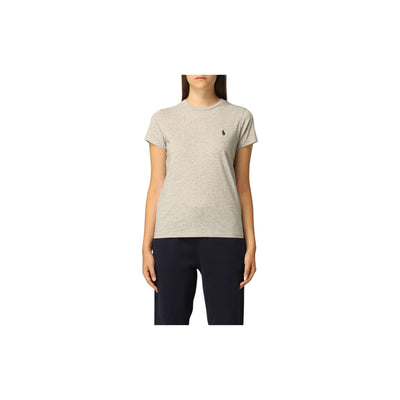 T-shirt Donna con logo ricamato
