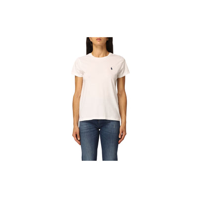 T-shirt Donna con logo ricamato