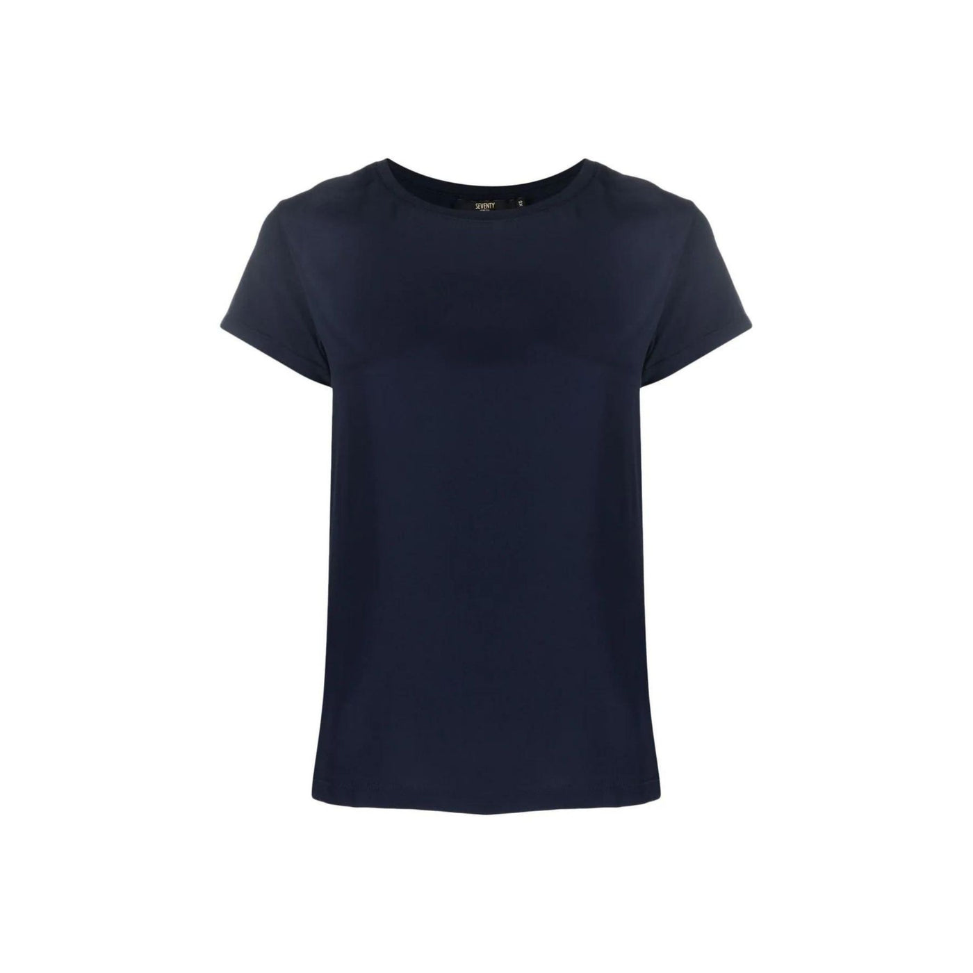 Women's T-shirt in silk and cotton mix