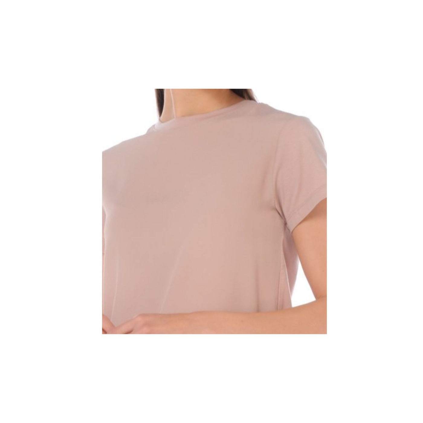 T-shirt Donna in mix di seta e cotone